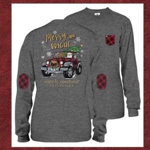 Simply Southern Tee Christmas Jeep